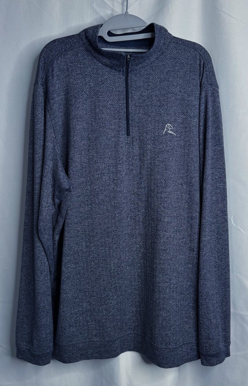 Mens Rhoback 1/4 Zip Performance Pullover Sz XL Golf Athleisure Travel